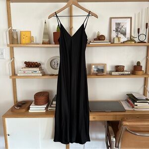 Quince 100% Washable Silk Slip Dress size small